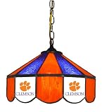 Clemson Tigers 14 Tiffany Style Swag Lamp