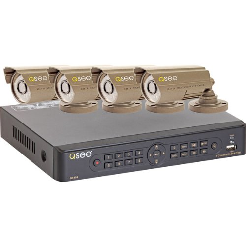 4-Channel Dvr With 4 Ccd Cameras And 500Gb Hdd Vga Port For Viewing Flexability product image