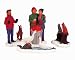 Lemax Christmas Village Collection Lighted All Together Now! 4-Piece Set #24799