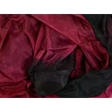 "Chocolate Covered Cherry" Belly Dance Silk Veil for Belly Dancers