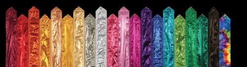 Black Metallic Dance Ribbon Streamer