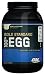 Optimum Nutrition 100% Egg Protein, Delicious Vanilla Custard Flavor, 2 -pounds.