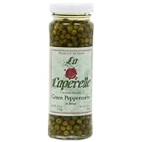 La Caperelle Green Peppercorn in Brine, 3.5-Ounce Jars (Pack of 12)