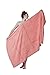 THIRSTY Towels Oversized Luxury 40x80 Bath Sheet - 100% Turkish Cotton, Ultra Soft, Thick & Absorbent Towel for Bathroom, Spa, Beach & Pool, Hotel Quality Comfort | Coral Pink
