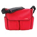 Skip Hop Red Dash Deluxe Diaper Bag