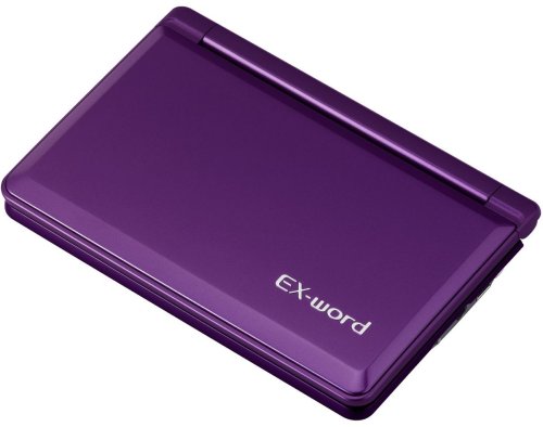 Cover image : CASIO Ex-word 電子辞書 XD-SF6200VT モードバイオレット 音声対応 100コンテンツ 多辞書総合モデル 5.3型液晶クイックパレット付き 限定カラー