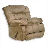 Teddy Bear Chaise Swivel Glider Recliner Fabric: Hazelnut