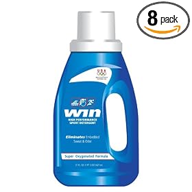 WIN High Performance Sport Liquid Detergent, Super Oxygenated Formula, 21-Ounce Bottles (Pack of 8)