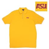 Arizona State Sun Devils NCAA Classic Pique Polo Shirt (Gold)