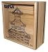 KAPLA 40 Piece Natural Square in a Box Building Set Toy