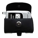 Horizontal Leather Case with Belt Clip/Loop for the Samsung D357