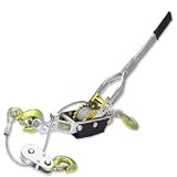 Neiko 5 Ton Heavy Duty Power Puller 3 Hooks 2 Gears
