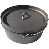 Cajun Cookware Seasoned Cast Iron Camp Pot W/legs 20 Qt.