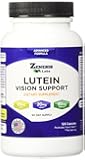 Lutein Vision Support Eye Supplement with Bilberry, Beta-Carotene, Zinc, Grapeseed & Other Minerals - 120 Capsules - Essential Eye Vitamin - 60 Day Supply