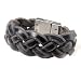 Black leather Bracelet 21,5 cm By Jon & Yan Of Scandinavia