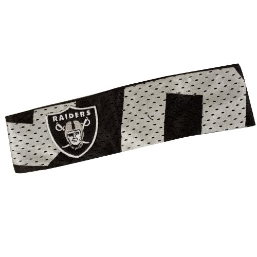 Oakland Raiders FanBand Headband