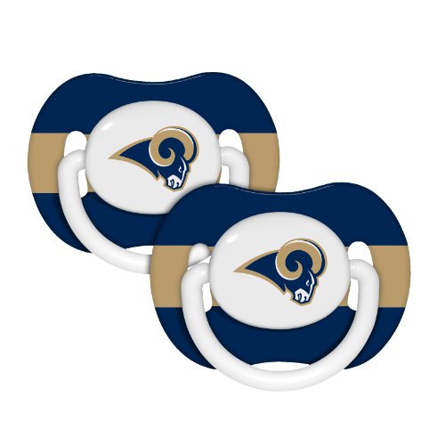 Baby Fanatic NFL St. Louis Rams Baby Fanatic 2-Pack Pacifiers