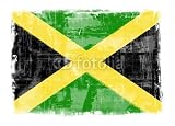 Wallmonkeys Peel and Stick Wall Decals - Flag of Jamaica - Removable Graphic