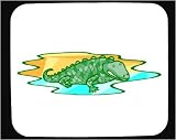 Mouse Pad with alligator, reptile, crocodile, ancient, prehistoric