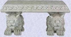 Medieval (bench) Gargoyle Furniture Outdoor Gothic seat