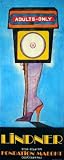 Adults Only, 1979 By Richard Lindner. ART PRINT Size: 15 x 37 Inches
