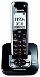 Panasonic Dect 6.0 Black Cordless Phone with Answering Machine and ChoiceMail (KX-TG7431B)