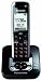 Panasonic Dect 6.0 Black Cordless Phone with Answering Machine and ChoiceMail (KX-TG7431B)