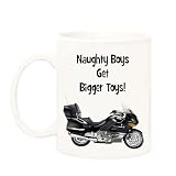BMW K1200 Motorcycle Mug (Naughty Boys Get Bigger Toys!)