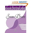 Buy Classic Festival Solos (Snare Drum) (Classic Festival Solos) by Alfred Publishing