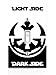 Light Side Dark Side Light Switch Plate