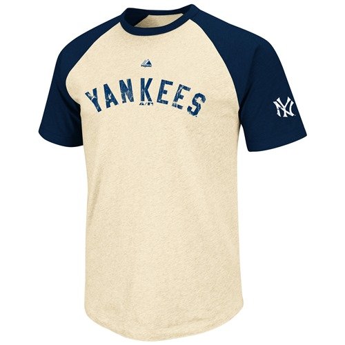 Babe Ruth New York Yankees Majestic Cooperstown "All Star Player" Raglan Premium T-Shirt at Amazon.com