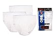 Men's 12-pack Fly Front White Briefs