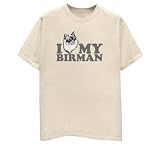 I Love My Birman T-Shirt, Natural, XX-Large