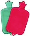 10''x7'' RUBBER HOT WATER BOTTLE (Colors may vary)
