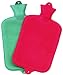 10''x7'' RUBBER HOT WATER BOTTLE (Colors may vary)