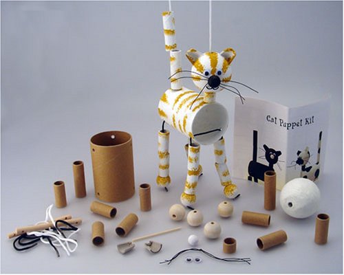 Childrens Toyshop  Toys : Crafty Kids Cat Puppet Party Pack