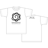 神様のメモ帳 ラーメンはなまる柄 Tシャツ ホワイト サイズ:L
