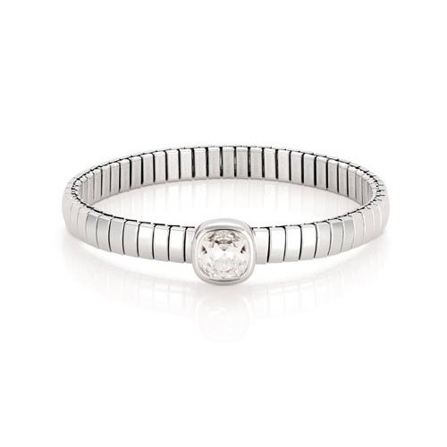 Nomination Damen-Armband Chic Swarovski-Zirkonen Wei&szlig; 043010/010 Preisvergleich