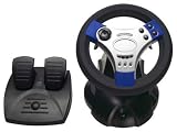 AVB Playstation 2 vibration feedback racing wheel with pedals AVB Playstation 2 vibration feedback racing wheel with pedals