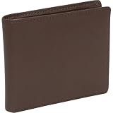 Royce Leather RFID Blocking Bifold w/ Double ID Flap