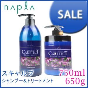 NAPLA Caretect HB Scalp Shampoo & Treatment 750ml, 650g set