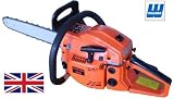 MT-9999 Petrol Chainsaw. 52cc 18",21BP 072 Chain. Walbro Carb +FREE Ear Defenders + FREE Safety Goggles