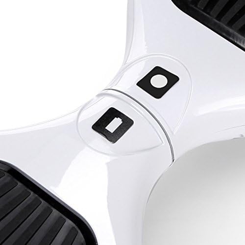 Microraptor 6.5-inch 2nd Generation Two Wheels Smart Self Balancing Scooters (White)