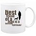 New  The Best Friend Of A Man Is A Labrador Retriever  Mug Dog