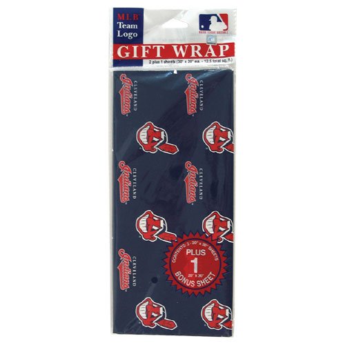 MLB Cleveland Indians Wrapping Paper