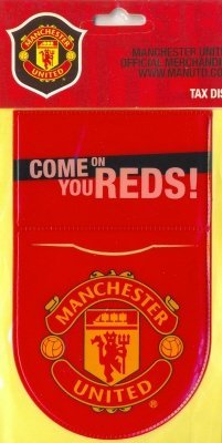 Manchester United FC Official Tax Disc Holder