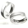 Averdin Damen-Creolen hochglanzpoliert 925 Sterlingsilber Co O434S