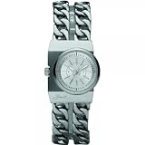 Diesel DZ5247 Ladies Silver Plated Analogue Watch