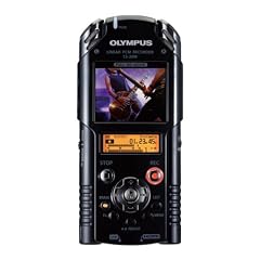 Olympus LS-20M Digitaler Rekorder und Camcorder High Definition Digital-Player und Aufnahmeger�t Breitbild 5.0 Mpix SD-/SDHC-Speicher Flash-Speicherkarte schwarz