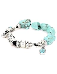 Lucky Brand Turquoise Triple Layer Bracelet